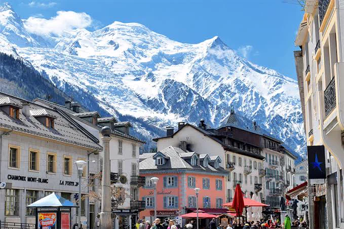 Chamonix mountain town